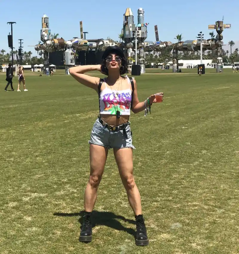 Vanessa Hudgens Best Coachella Outfits