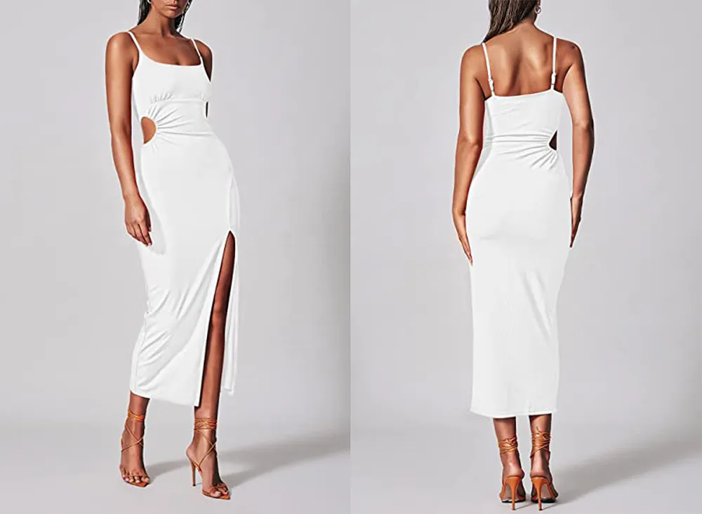 amazon-pink-queen-white-dress