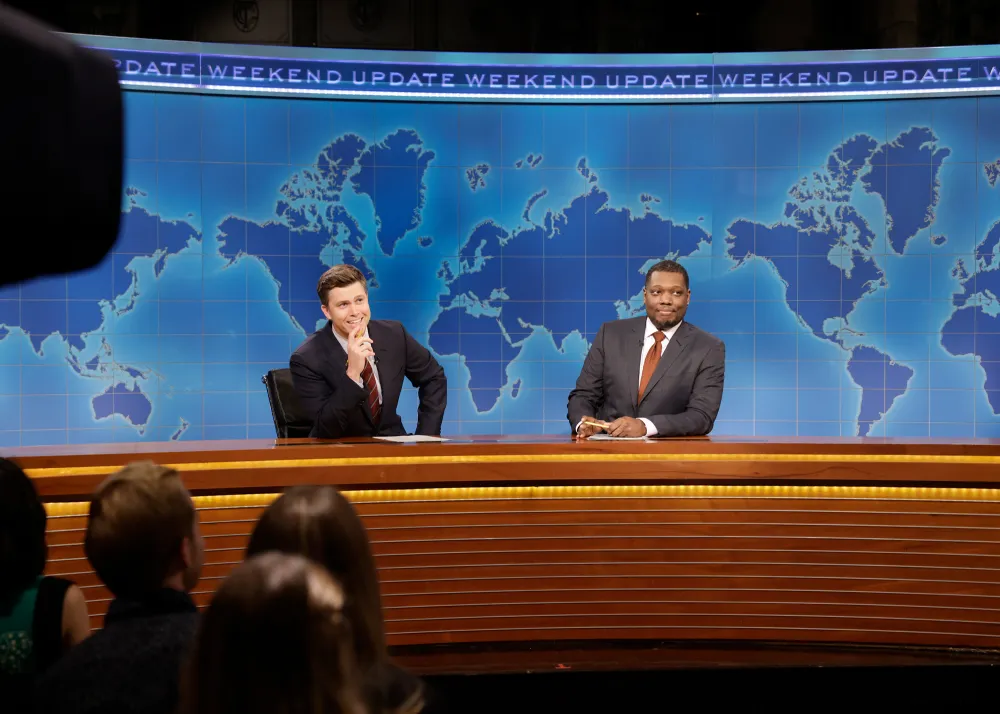 Colin Jost Says He&rsquo;s &lsquo;Covered in Sweat&rsquo; After Michael Che Pulls &lsquo;Saturday Night Live&rsquo; April Fool&rsquo;s Day Prank