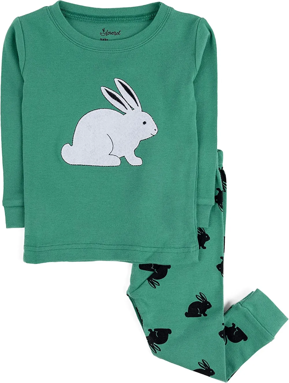 green bunny PJs
