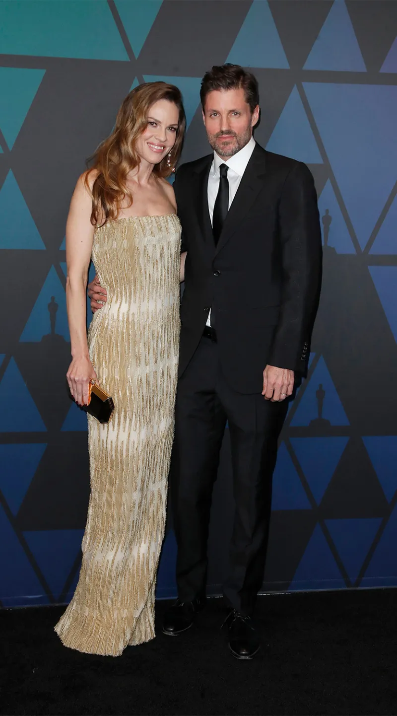 Hilary Swank and Philip Schneider Reveal Twins Names Nearly 1 Month After Birth