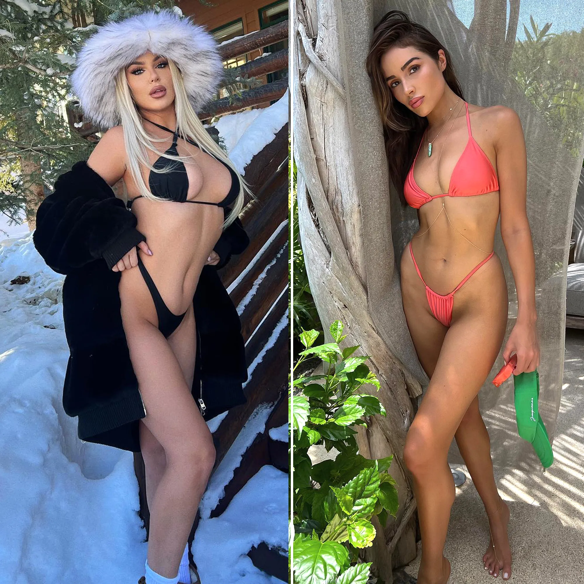 Tana Mongeau Olivia Culpo Hollywood&rsquo;s Skimpiest Bikinis Of All Time!