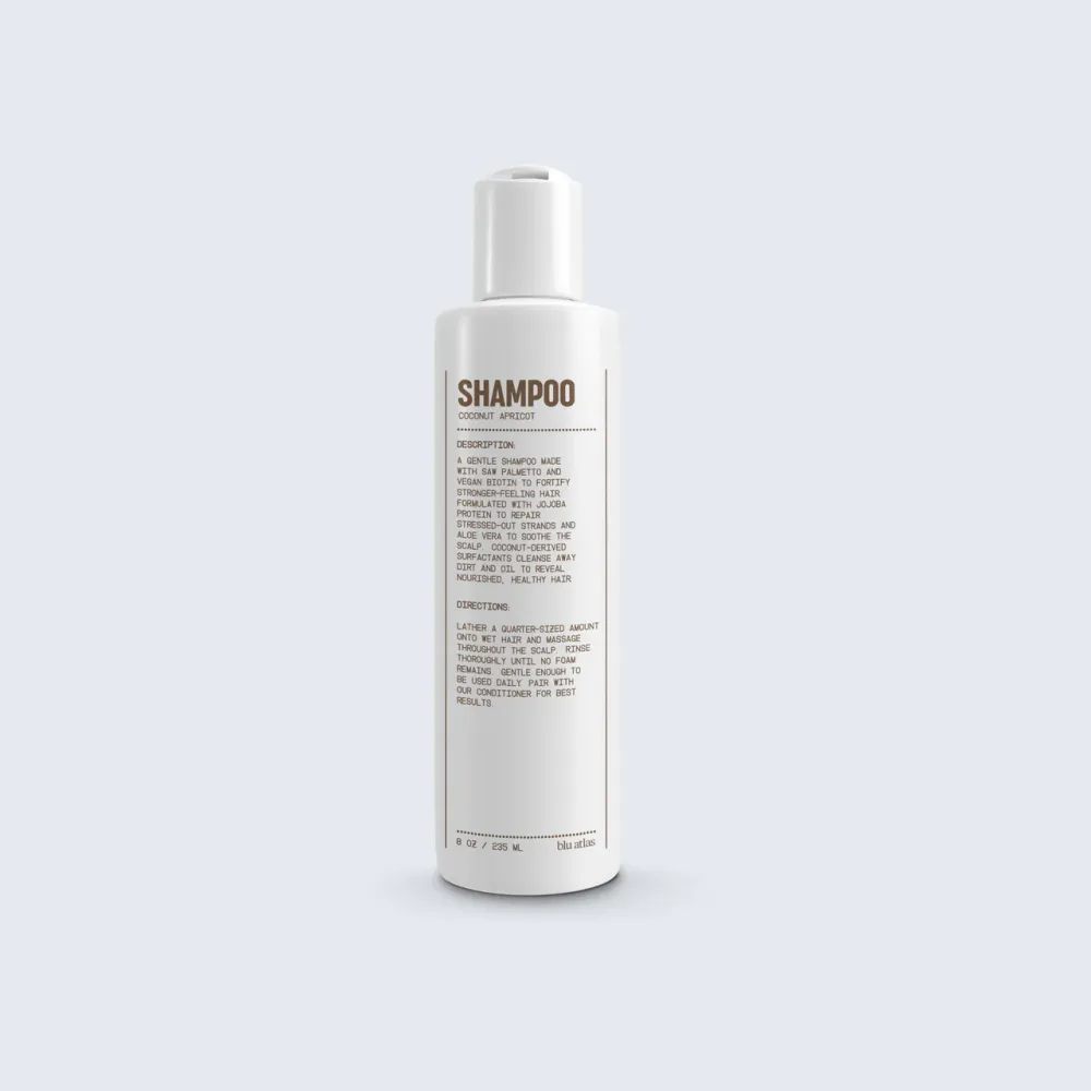 Blu Atlas shampoo
