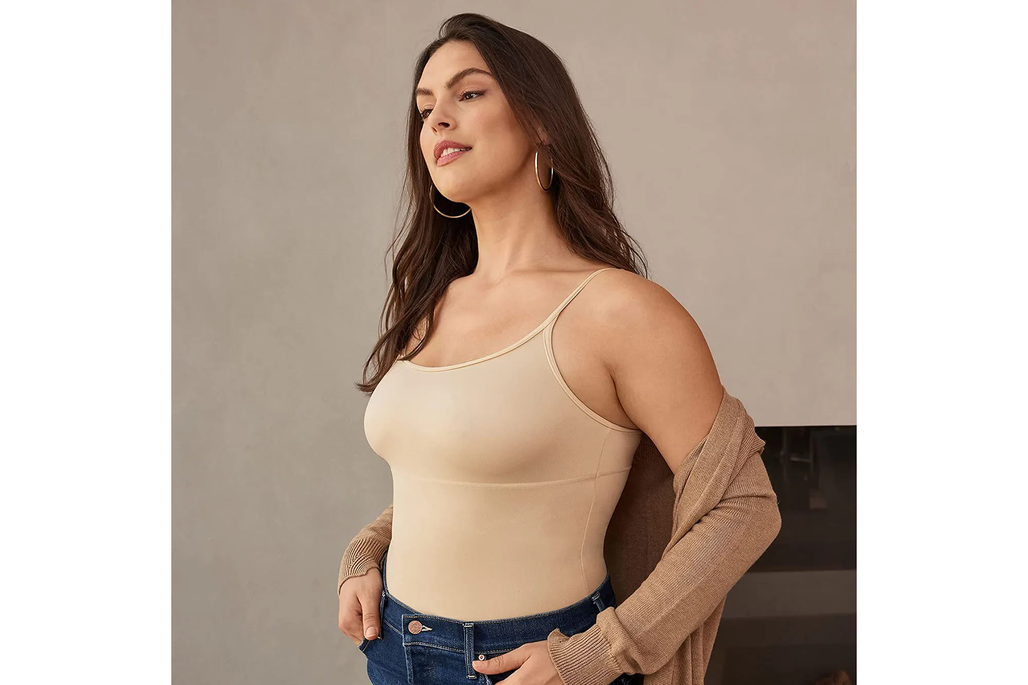 nude shaping cami
