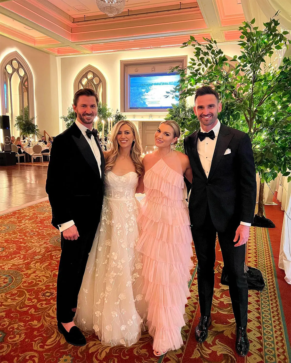 Summer Houses Lindsay Hubbard Attends Ex Boyfriend Everett Weston Wedding to Courtney Cavanaugh in Ireland
