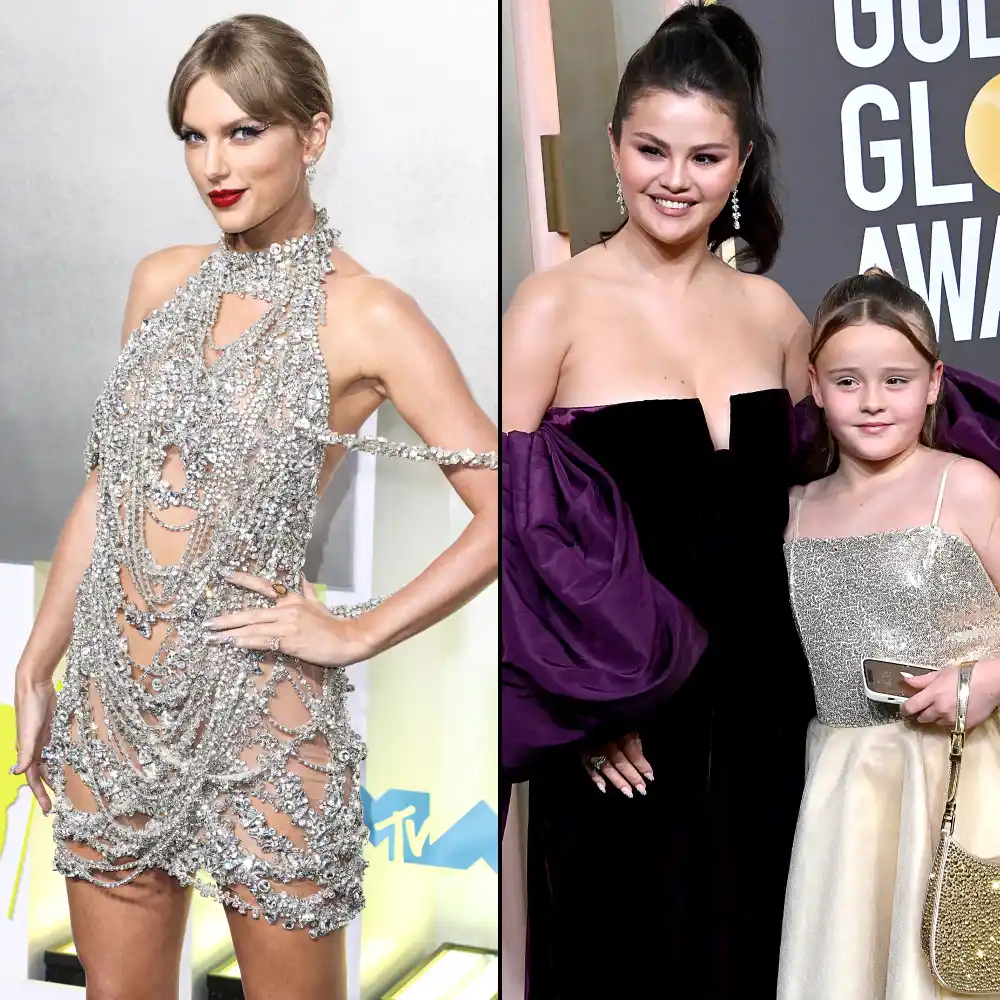 Taylor Swift and BFF Selena Gomez&rsquo;s Little Sister Gracie Exchange Gifts During 'Eras Tour' Concert
