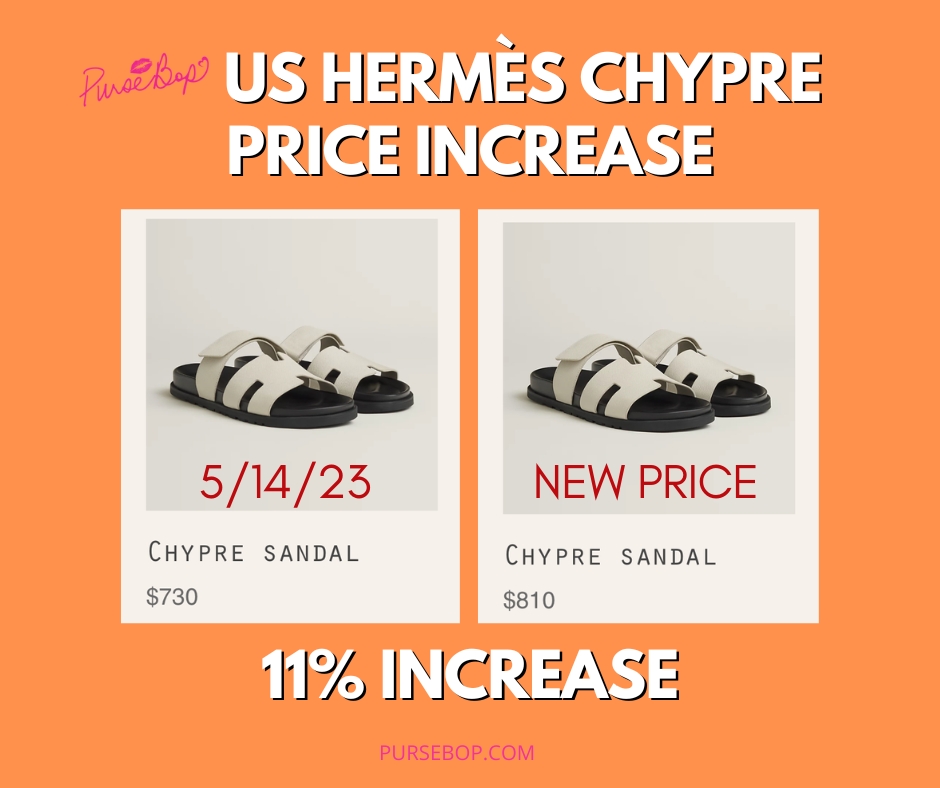 hermes chypre price increase 2023 | hermes price increase 2023 | hermes may 2023 price increase