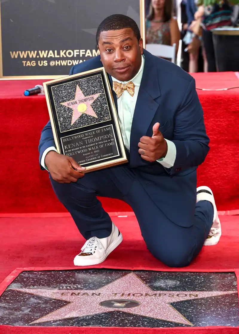 2022 Hollywood Walk of Fame Kenan Thompson Through the Years