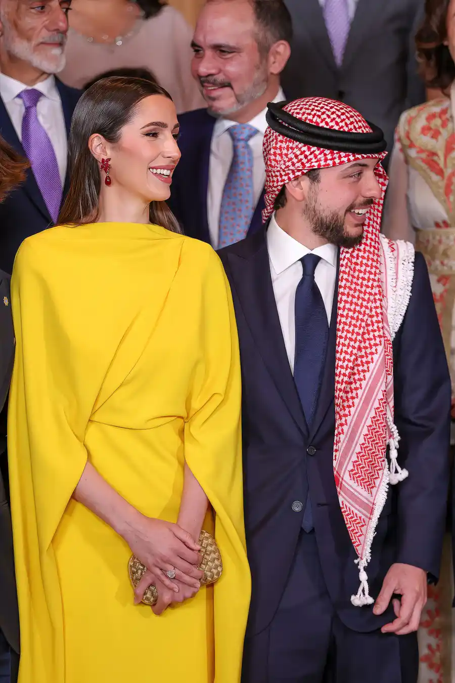 22-of-the-Hottest-Male-Royals-and-Princes-Around-the-World-160-Crown Prince Hussein (or Al Hussain) bin Abdullah II, Rajwa Al Saif.