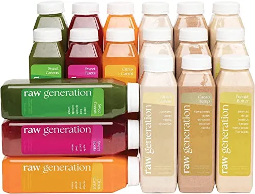 Raw Generation 7-Day Protein Cleanse &ndash; High Protein Juice Cleanse with Dairy and Soy-Free Protein Smoothies/Gets Results Quickly While Energizing Your Workouts/Jumpstart a Healthier Diet