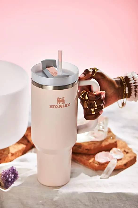 pink Stanley tumbler