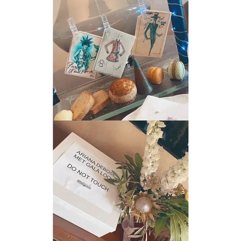 Ariana DeBose Stars Getting Ready for the 2023 Met Gala