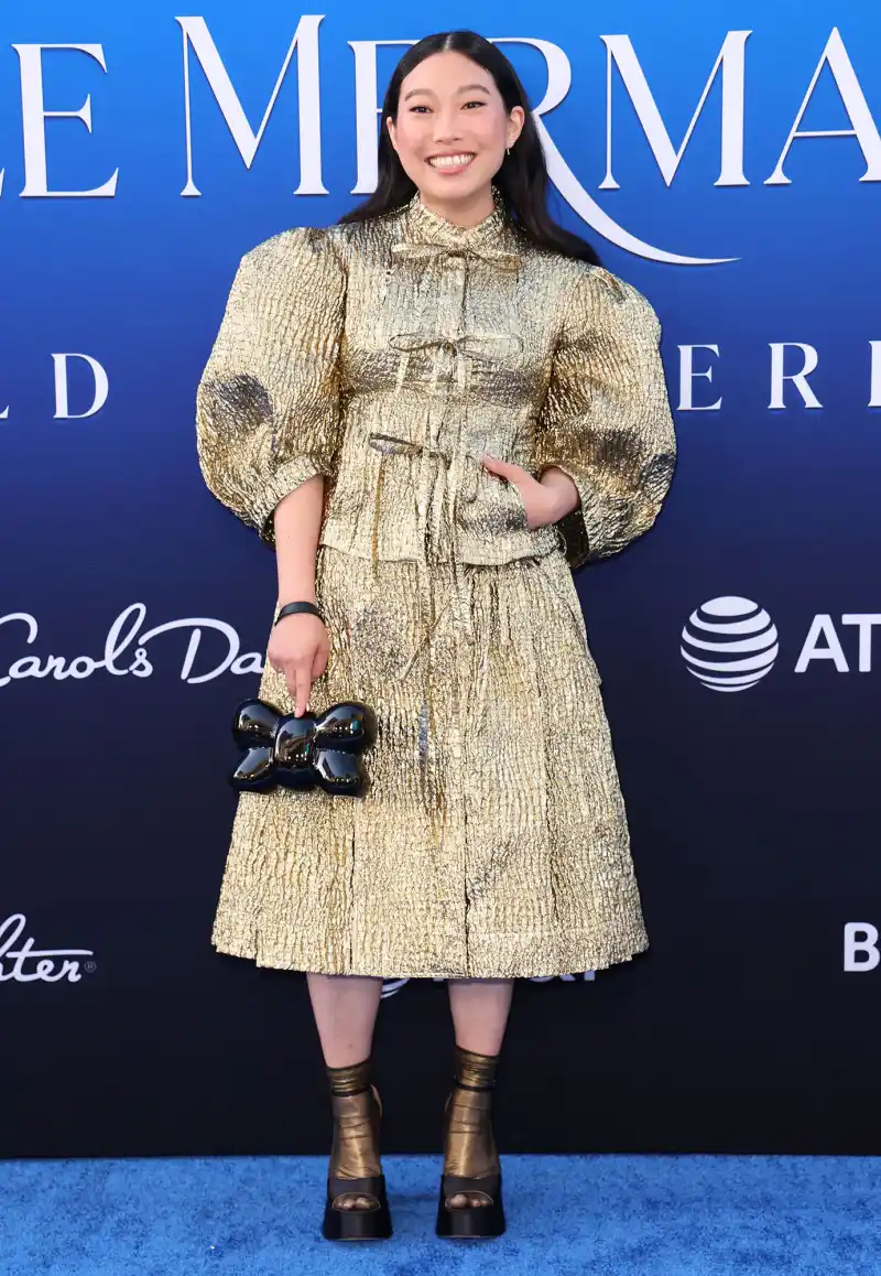 Awkwafina Little Mermaid Premiere