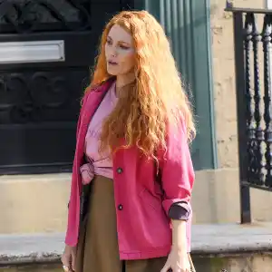 Blake Lively Shows Off New Hair Color While Filming It Ends With Us