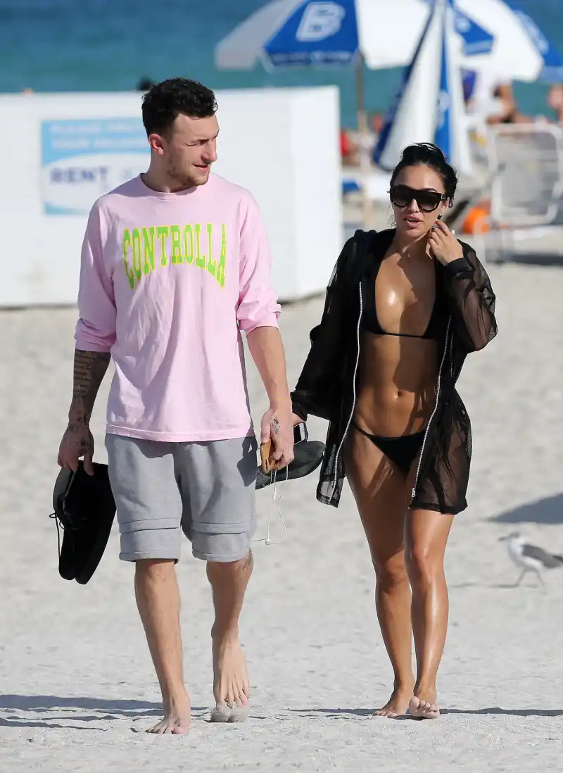 Bre Tiesi and Johnny Manziel-s Relationship Timeline