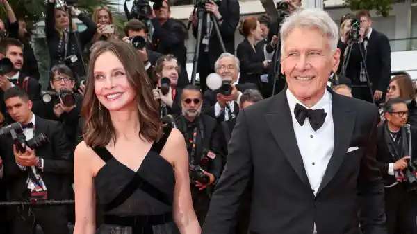 Calista Flockhart and Harrison Ford on Cannes Red Carpet