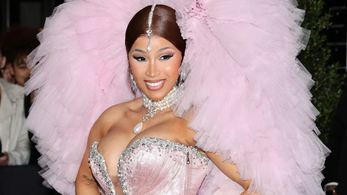 Cardi B Wears Thong Belt