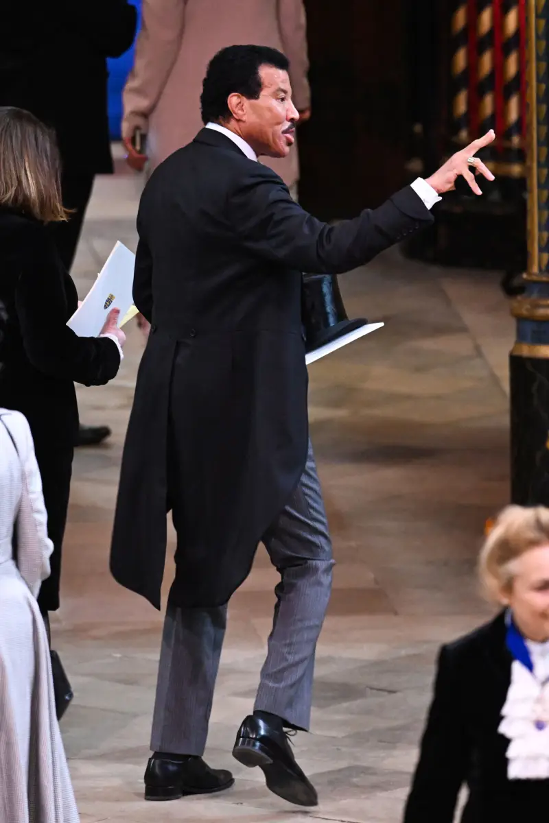 Celebrities Attend King Charles IIIs Coronation