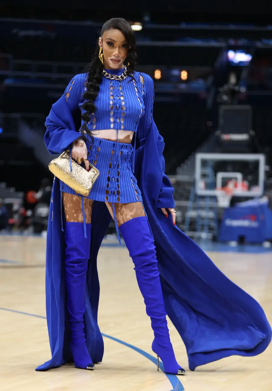 Celebs Courtside Style Gallery