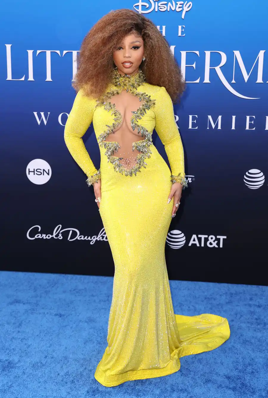 Chloe Bailey Little Mermaid Premiere