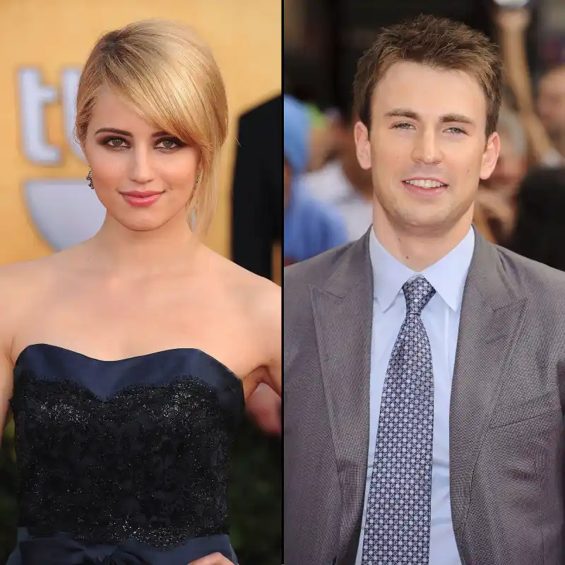 Dianna Agron Flirts With Chris Evans After Ugly Alex Pettyfer Split