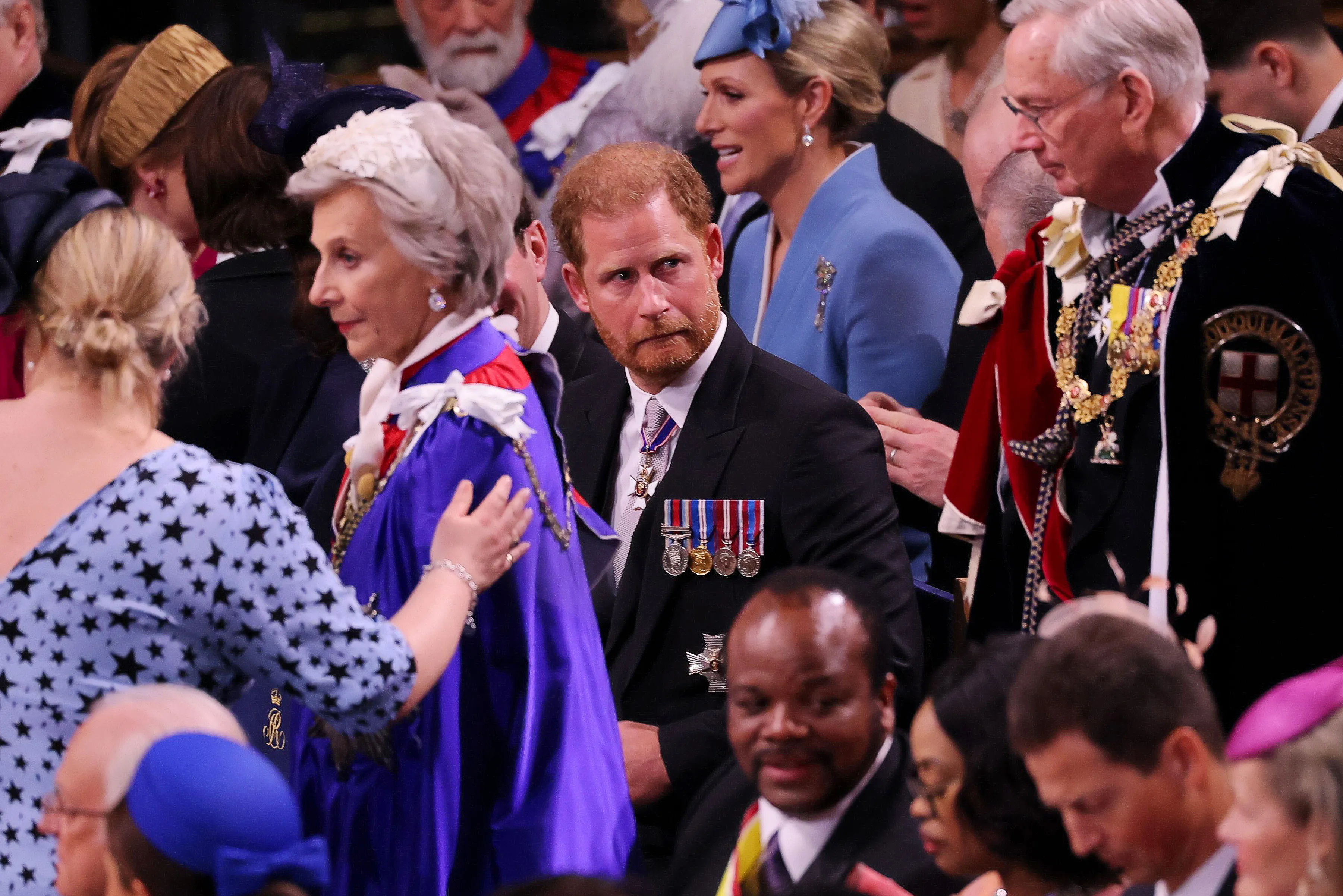 Every-Funny-Face-Prince-Harry-Made-During-King-Charles-III-s-Royal-Coronation--Photos-189