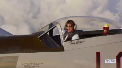 Feature Tom Cruise Accepts MTV Movie and TV Award While Flying a Jet