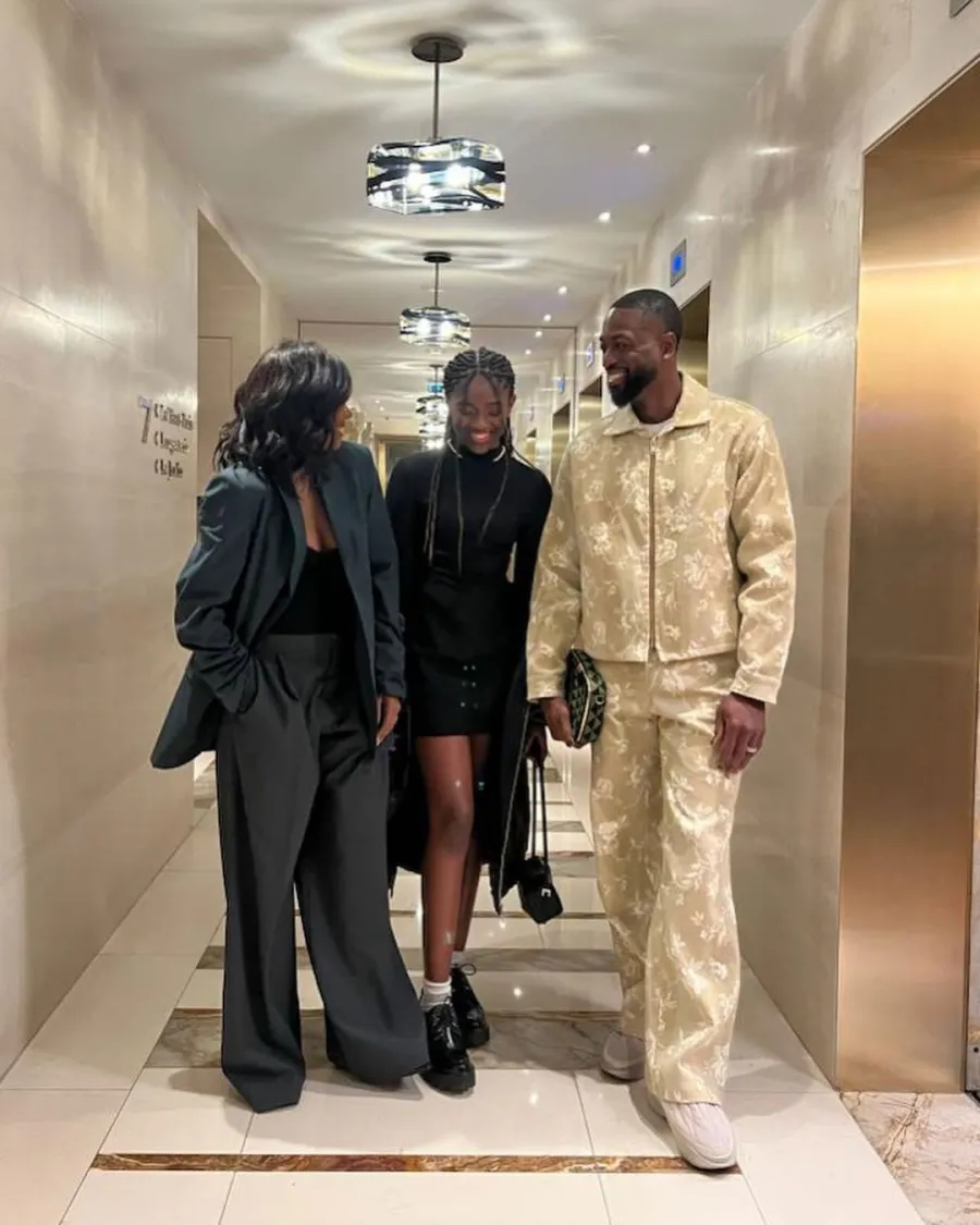 Gabrielle Union and Dwyane Wade Celebs Memorial Day