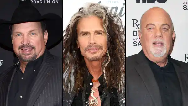 Garth Brooks Confesses He Showered With Steven Tyler at a Billy Joel Concert: 'I Had Soap in My Eyes'