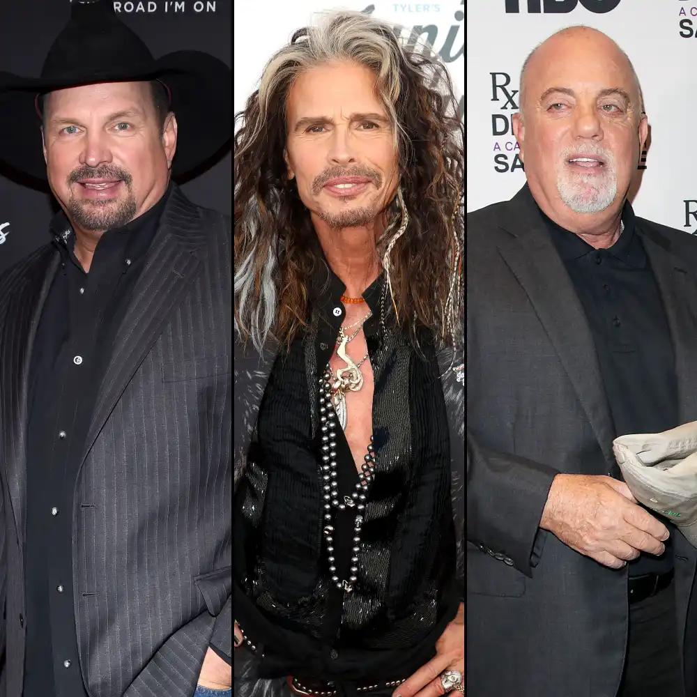 Garth Brooks Confesses He Showered With Steven Tyler at a Billy Joel Concert: 'I Had Soap in My Eyes'