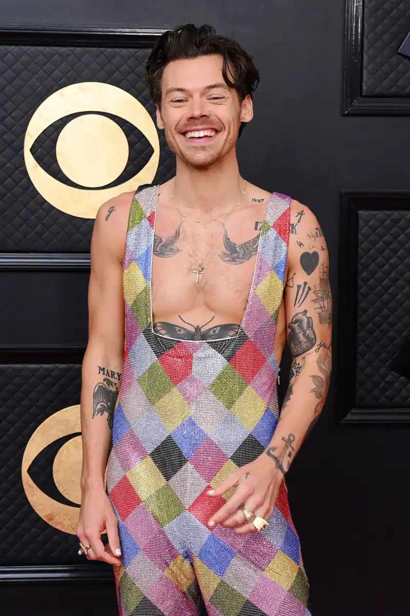 Harry Styles Poses With Best Schlong Ever Sign in Cheeky Reference to One Direction Hit