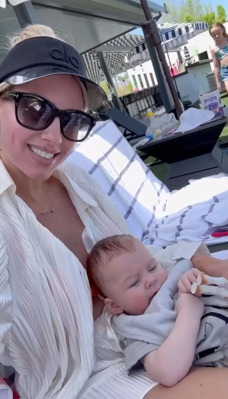 Celebs Memorial Day Heather Rae El Moussa