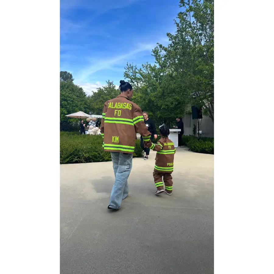 Inside Kim Kardashian's Firefighter Party to Celebrate Son Psalm's 4th Birthday: See Photos