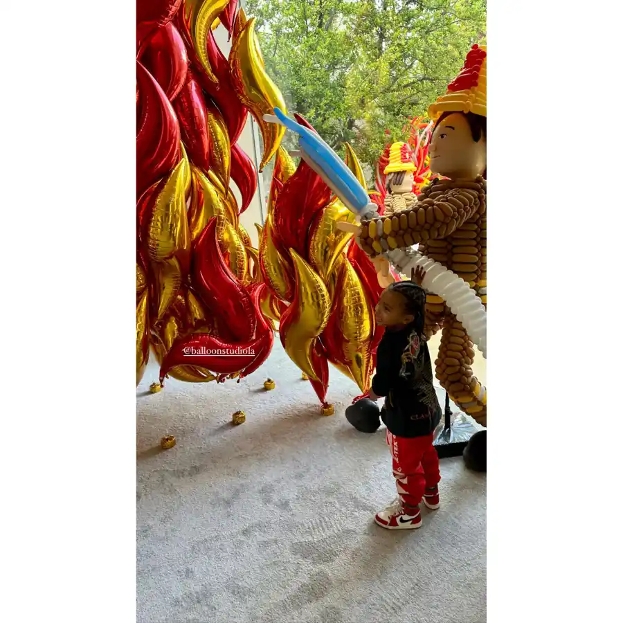 Inside Kim Kardashian's Firefighter Party to Celebrate Son Psalm's 4th Birthday: See Photos
