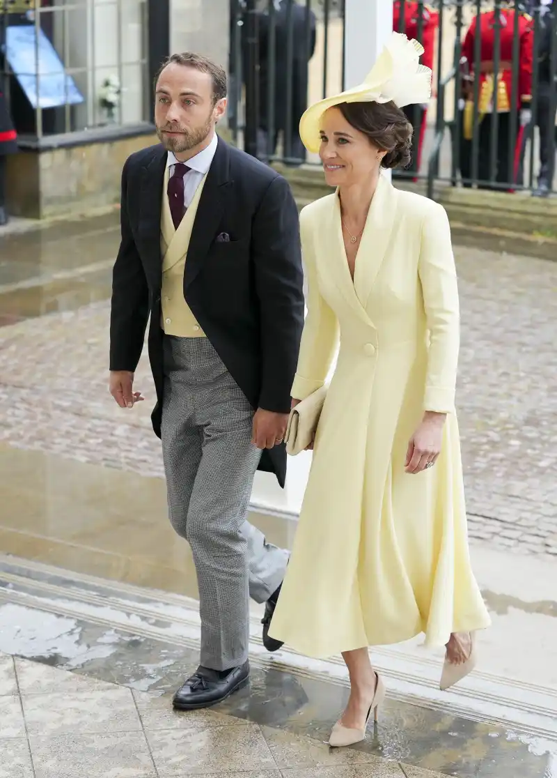 James Middleton and Pippa Middleton Coronation