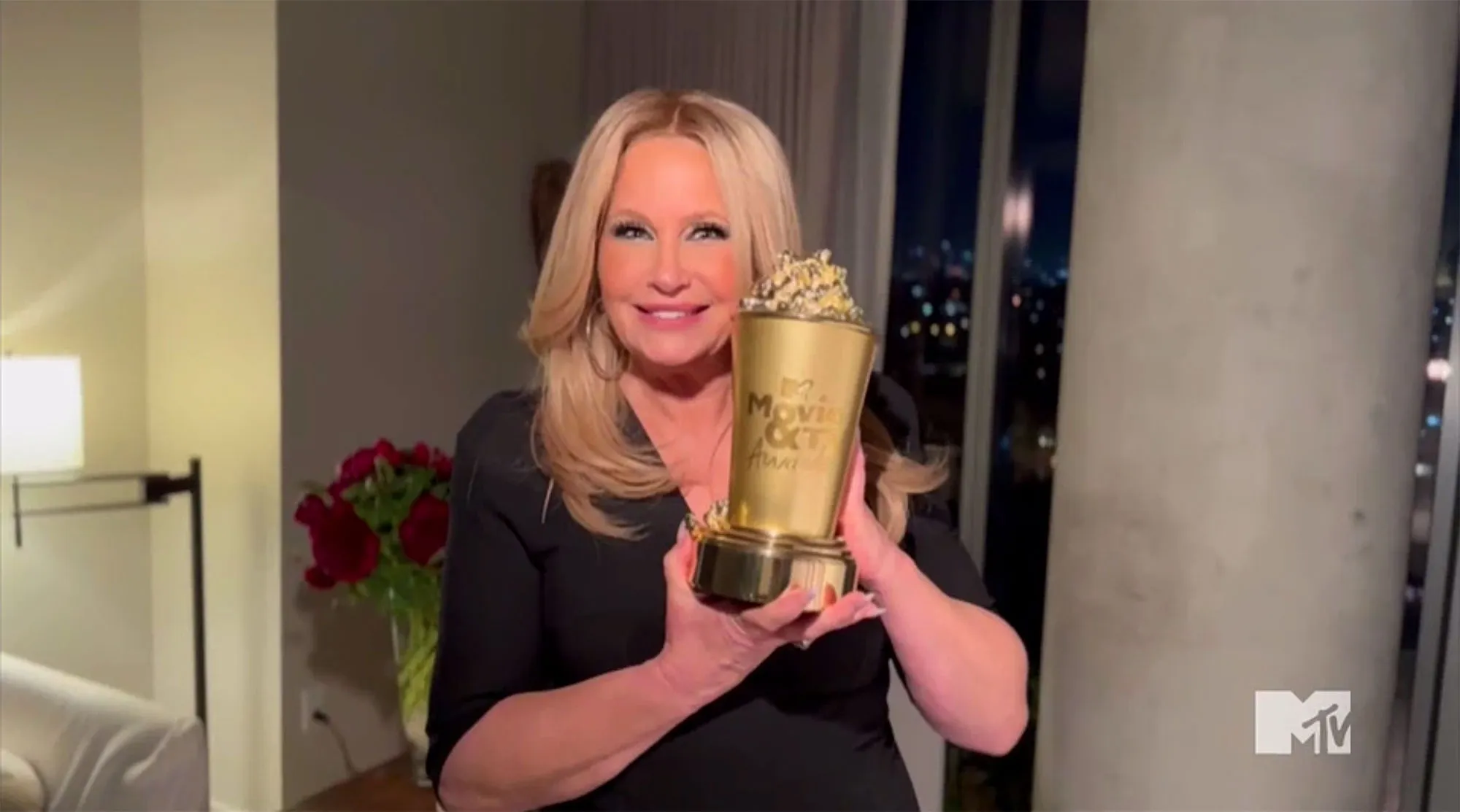 Jennifer Coolidge Accepts Comedic Genius Award at 2023 MTV Movie and TV Awards