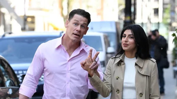John Cena and Shay Shariatzadeh Take Stroll in London on Rare Outing
