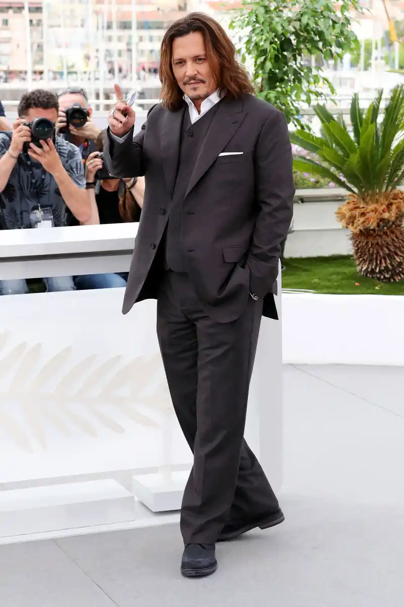 Johnny Depp Hot Pics Jeanne du Barry Cannes