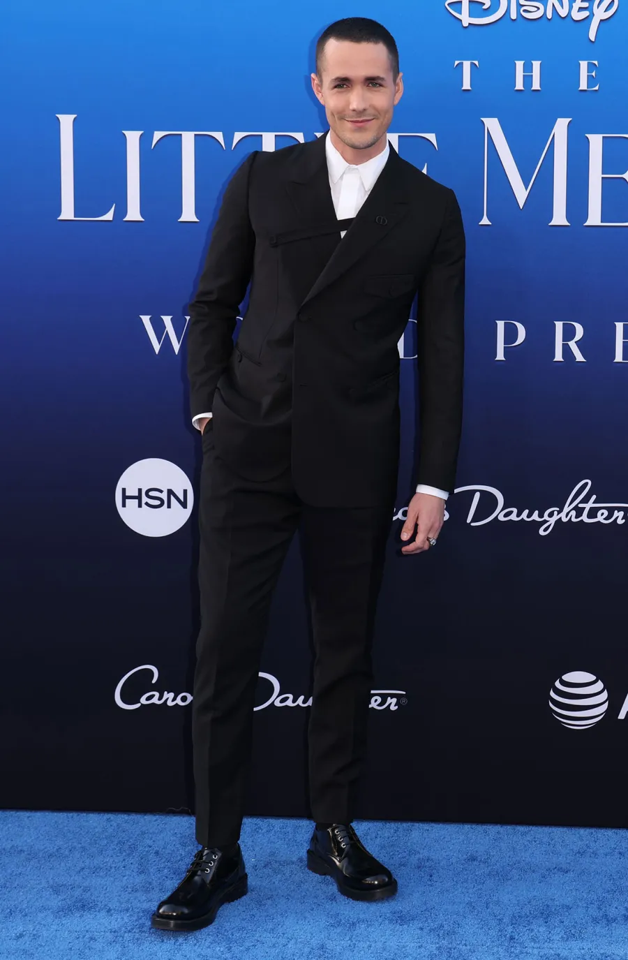 Jonah Hauer-King Little Mermaid Premiere