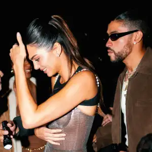 Kendall Jenner and Bad Bunny Sit Courtside at Lakers Game Amid Whirlwind Romance