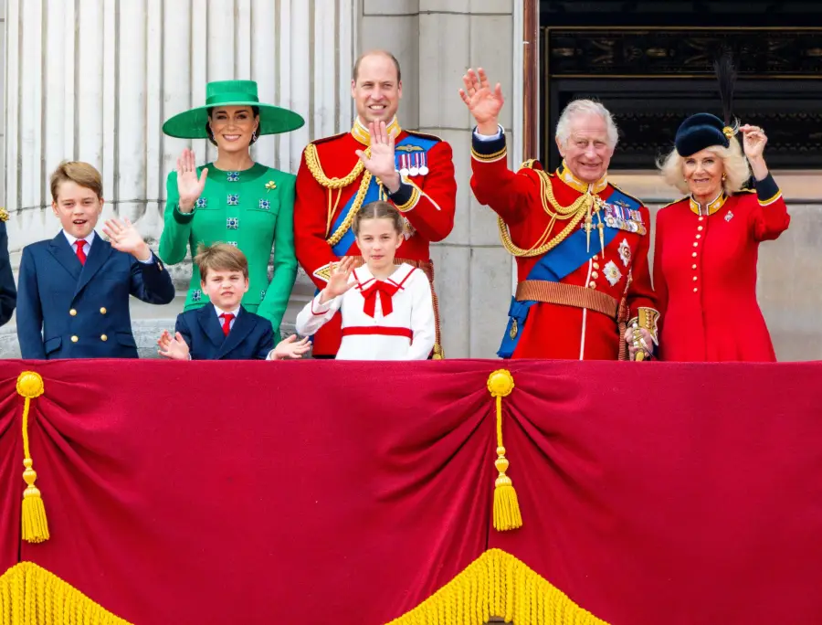 King Charles and Grandkids