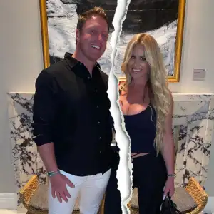 Kroy Biermann and Kim Zolciak Split Tear