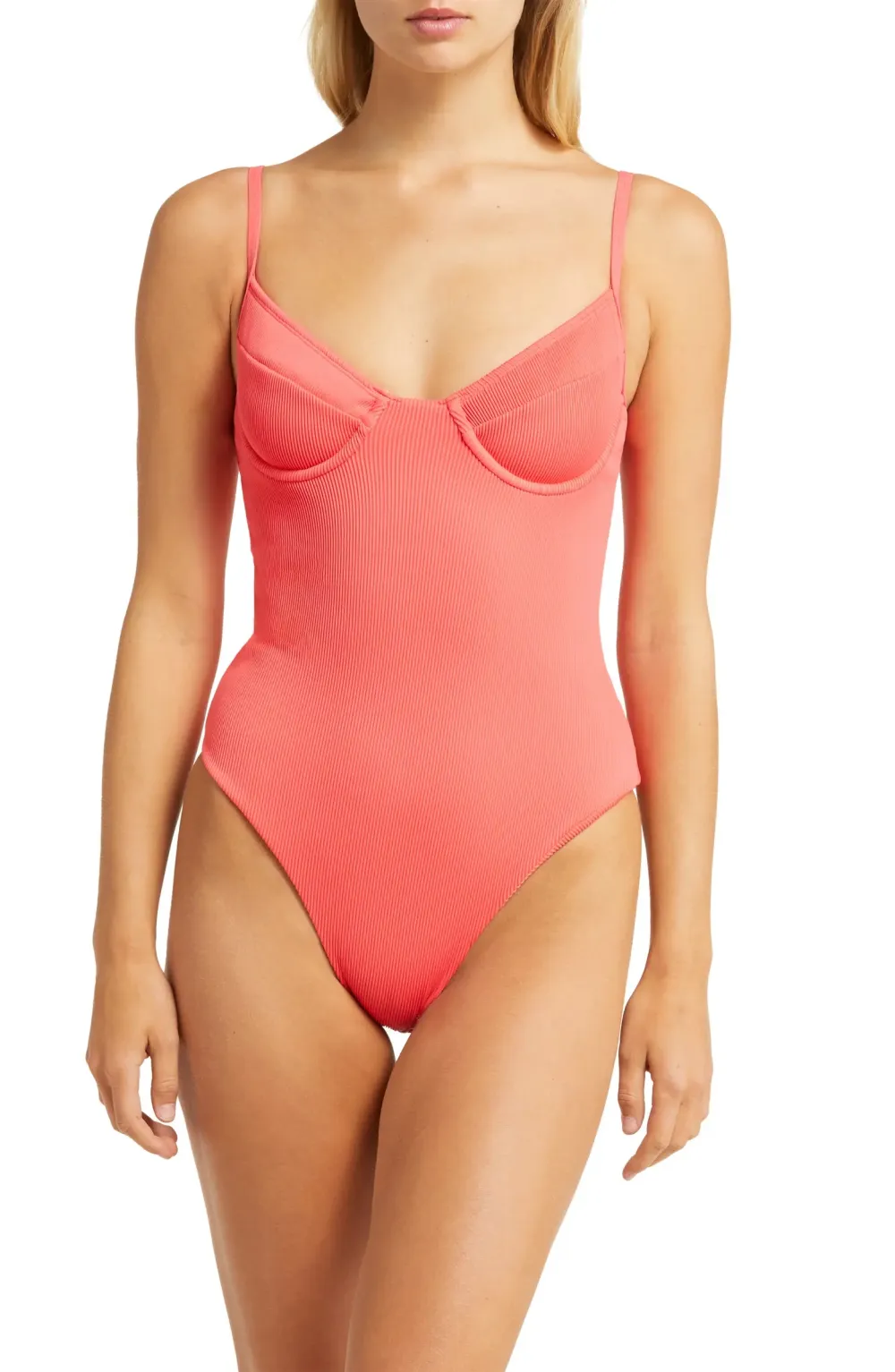 Kulani Kinis Underwire Cheeky One-Piece Swimsuit