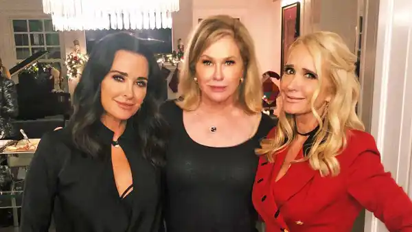 Kyle Richards Reunites With Sisters Kathy Hilton and Kim Richards
