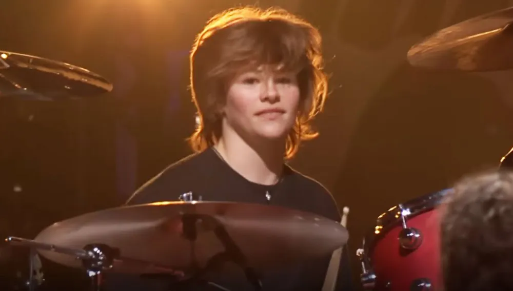 Late Drummer Taylor Hawkins&rsquo; Son Shane Joins Foo Fighters for Special Performance at Boston Calling