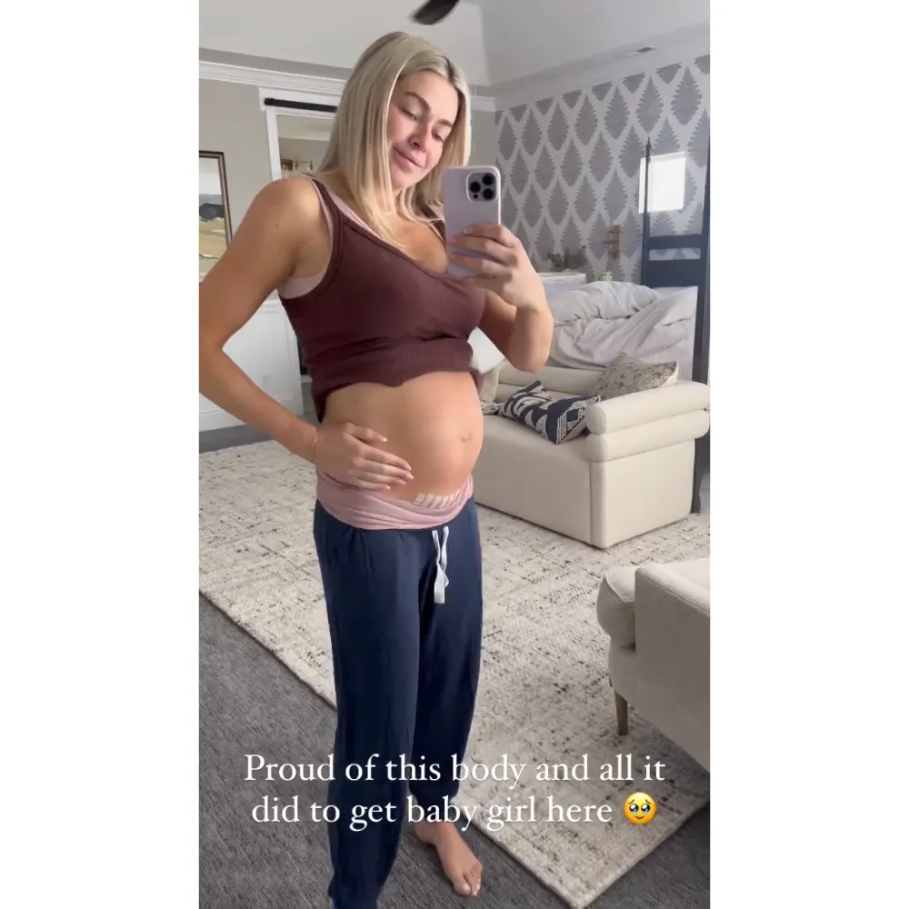 Lindsay Arnold Praises Postpartum Body Less Than 1 Week After Giving Birth to Daughter June