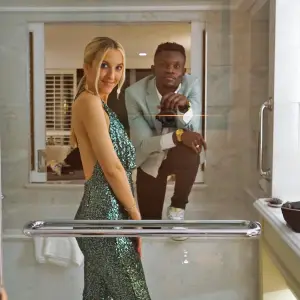 Love Is Blinds Chelsea and Kwame Ring in 1st Anniversary