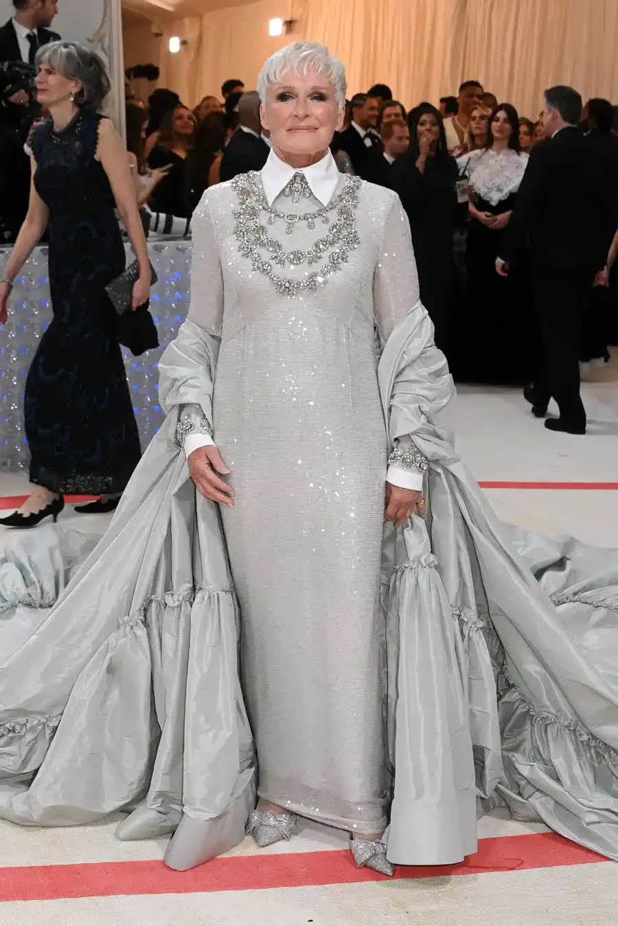 MET Gala 2023 - Red Carpet Arrivals - 673 Glenn Close