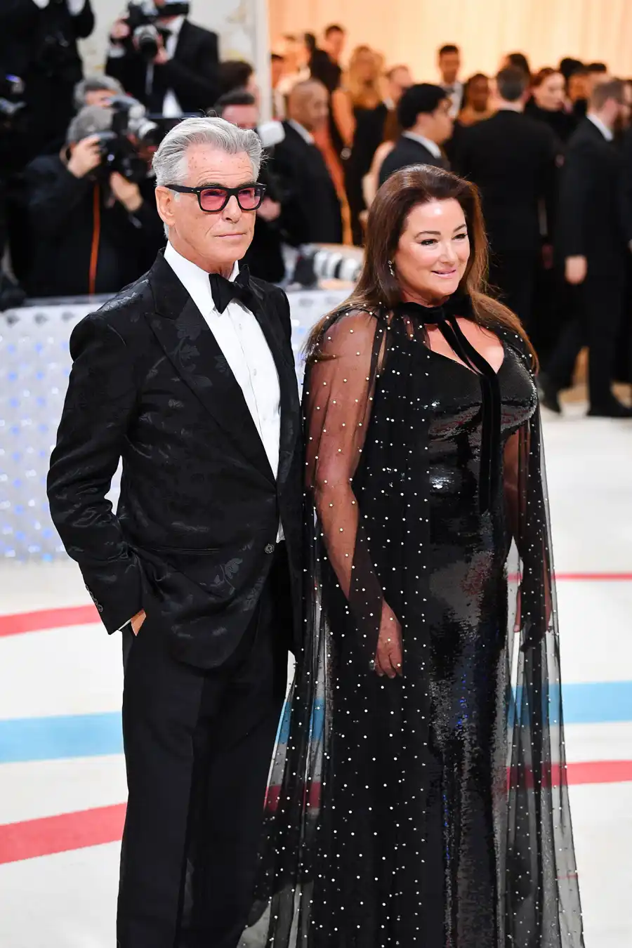 MET Gala 2023 - Red Carpet Arrivals - 676 Pierce Brosnan and Keely Shaye Brosnan