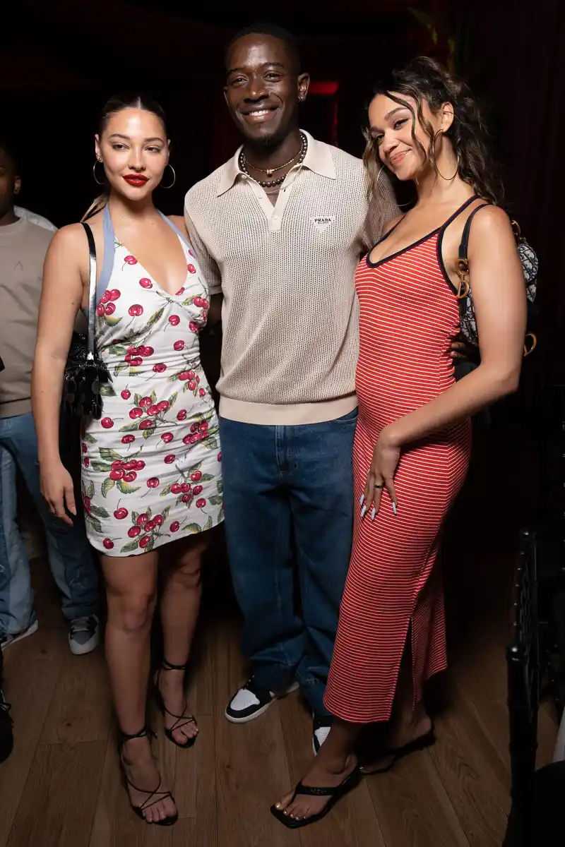 Madelyn Cline Damson Idris and Madison Bailey Inside Diddy Star-Studded Carbone Beach Performance